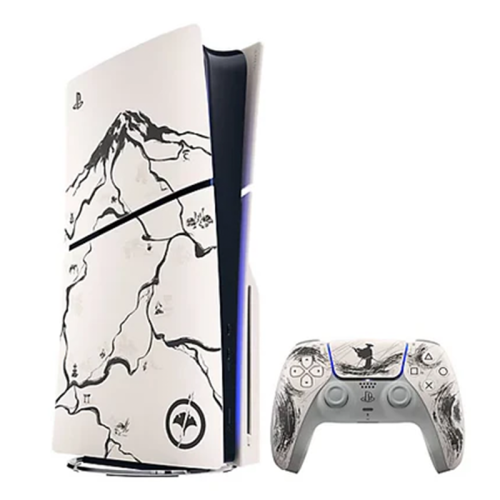 Sony Playstation 5 Slim Standard - Ghost of Yotei Black Limited Edition Console Only  (No Digital Game Code)