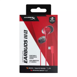 HyperX Cloud Earbuds III S Gaming Earbuds - Red