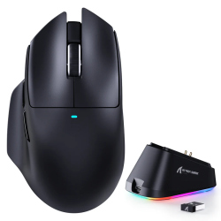 ATTACK SHARK V6 Ultra-Light Tri-Mode Gaming Mouse - Black ATTACK SHARK V6 Ultra-Light Tri-Mode Gaming Mouse - Black