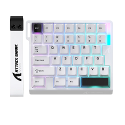 ATTACK SHARK M36 HE One-Handed Magnetic Switch Keyboard - White ATTACK SHARK M36 HE One-Handed Magnetic Switch Keyboard - White