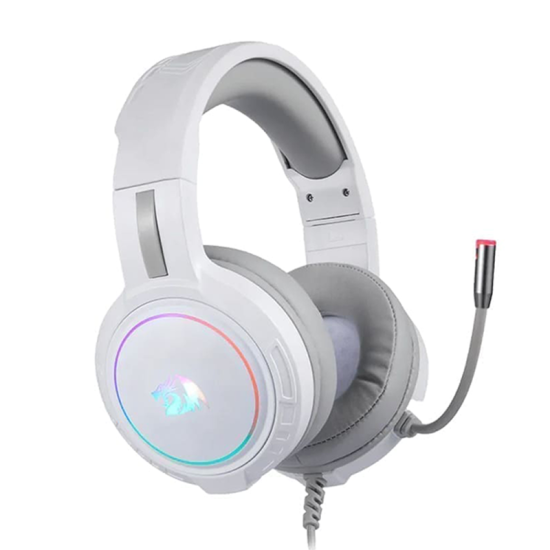 Redragon Mento H270 White Wired Gaming Headset - White Redragon Mento H270 White Wired Gaming Headset - White