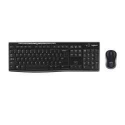 Logitech MK270 Wireless Keyboard Mouse Combo  - Black | 920-004519
