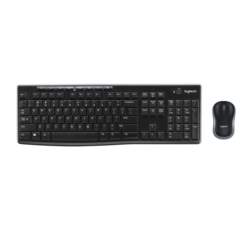 Logitech MK270 Wireless Keyboard Mouse Combo  - Black | 920-004519