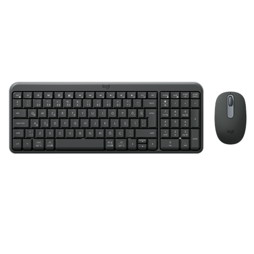 Logitech MK250 Keyboard And Mouse Wireless Combo - ARA (101) - 2.4GHZ - INTNL - BT-N -Graphite |  920-013531