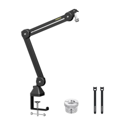 MAONO BA37 Microphone Suspension Boom Arm Stand – Black
