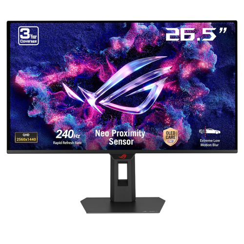 ASUS ROG Strix OLED XG27AQDMES 26.5″ QD-OLED Gaming Monitor – 2K QHD, 240Hz, 0.03ms | 90LM0C80-B01171