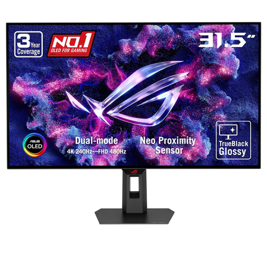 ASUS ROG Strix OLED XG32UCWMG 31.5″ 4K UHD Gaming Monitor – 240Hz, 0.03ms | 90LM0BW0-B01371 ASUS ROG Strix OLED XG32UCWMG 31.5″ 4K UHD Gaming Monitor – 240Hz, 0.03ms | 90LM0BW0-B01371