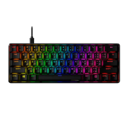 Hyperx Alloy Origins 60 Linear Red Switches Arabic Wired Mechanical Keyboard - Black | 196786337406