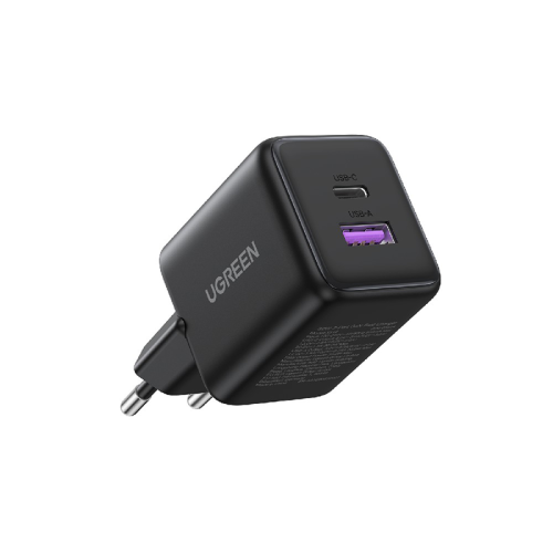 UGREEN X516 30W GaN PD Fast Wall Charger 2-Port - Black | 65014