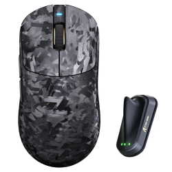 ATTACK SHARK RS3 ULTRA Carbon Fiber Wireless PAW3955MAX Gaming Mouse - Black ATTACK SHARK RS3 ULTRA Carbon Fiber Wireless PAW3955MAX Gaming Mouse - Black