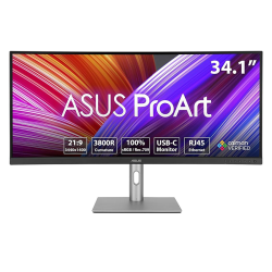 ASUS ProArt Display PA34VCNV Curved Professional Monitor | 90LM04A0-B02370