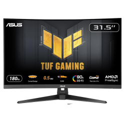 ASUS TUF Gaming VG32WQ3B Curved Gaming Monitor – 31.5-Inch QHD 180Hz Fast VA 1ms HDR | 90LM0AP1-B01171