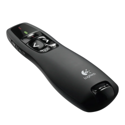 Logitech R400 Wireless Presentation Remote Control - Black |910-001356 Logitech R400 Wireless Presentation Remote Control - Black |910-001356