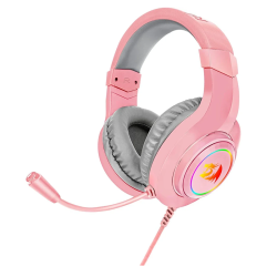 Redragon H260 Hylas Pink RGB Gaming Headset with Microphone