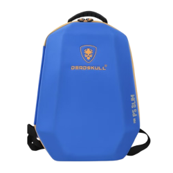 DEADSKULL Carrying Case Backpack for PS5 / PS5 Pro / PS5 Slim – Large Capacity Storage Bag – Blue