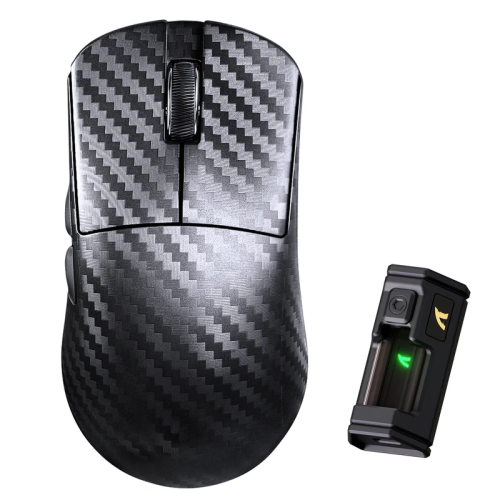 ATTACK SHARK R11 ULTRA Carbon Fiber Wireless 8K PAW3950MAX Gaming Mouse -  Weave Black