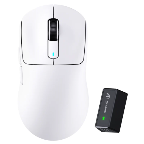 ATTACK SHARK X3 Pro 4K/8K Hz Wireless/Wired Gaming Mouse White