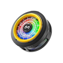 MEMO CX20 Fast Cooling Magnetic/Clip 2-in-1 Mobile Phone Semiconductor Cooler for iPhone & Android - Black