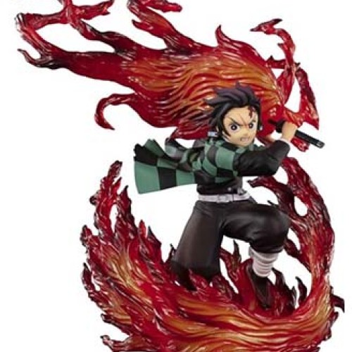 FIGUARTS ZERO DEMON SLAYER TANJIRO KAMADO (HINOKAMI KAGURA VER.) BY BANDAI TAMASHII