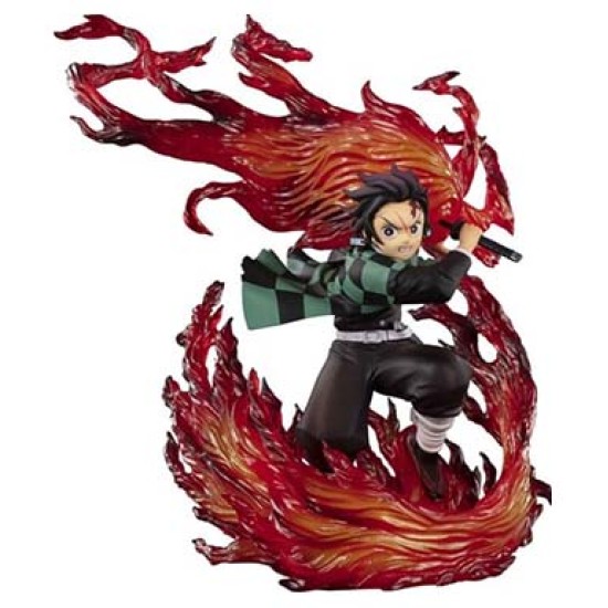 FIGUARTS ZERO DEMON SLAYER TANJIRO KAMADO (HINOKAMI KAGURA VER.) BY BANDAI TAMASHII FIGUARTS ZERO DEMON SLAYER TANJIRO KAMADO (HINOKAMI KAGURA VER.) BY BANDAI TAMASHII