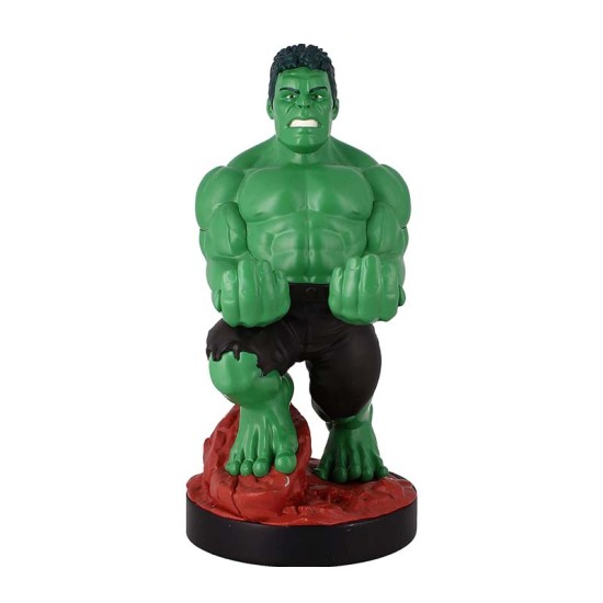 Cable Guys - Marvel Avengers Hulk Gaming Accessories Holder & Phone Holder for Most Controller (Xbox, Play Station, Nintendo Switch) & Phone Cable Guys - Marvel Avengers Hulk Gaming Accessories Holder & Phone Holder for Most Controller (Xbox, Play Station, Nintendo Switch) & Phone