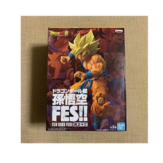 BANPRESTO DB Super Son Goku FES !! SONO13 Super Saiyan Son Goku PVC Figure 20cm BANPRESTO DB Super Son Goku FES !! SONO13 Super Saiyan Son Goku PVC Figure 20cm