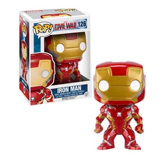 POP! : Captain America: Civil War - Iron Man BY FUNKO (126) POP! : Captain America: Civil War - Iron Man BY FUNKO (126)