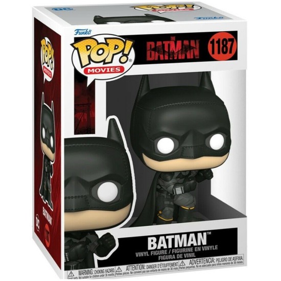 POP! Movies: The Batman Batman, Multicolor BY FUNKO (1187) POP! Movies: The Batman Batman, Multicolor BY FUNKO (1187)