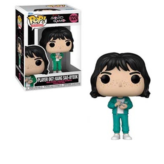 POP! TELEVISION : SQUID GAME PLAYER 067 KANG SAE-BYEOK FIGURE BY FUNKO (1224) POP! TELEVISION : SQUID GAME PLAYER 067 KANG SAE-BYEOK FIGURE BY FUNKO (1224)