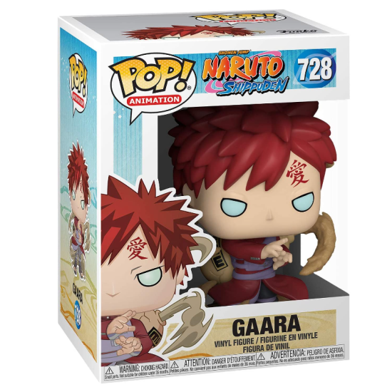 Funko Pop! Animation: Naruto - Gaara, Action Figure (728) Funko Pop! Animation: Naruto - Gaara, Action Figure (728)