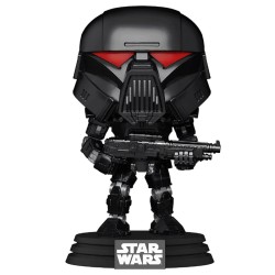 Funko Pop Star Wars: Mandalorian Dark Trooper Battle, Action Figure 58289, Multi Color (466) Funko Pop Star Wars: Mandalorian Dark Trooper Battle, Action Figure 58289, Multi Color (466)