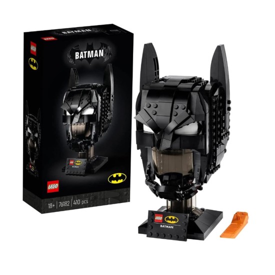 LEGO 76182 DC Batman: Cowl Mask Building Set for Adults, Collectible Superhero Helmet Gift Model LEGO 76182 DC Batman: Cowl Mask Building Set for Adults, Collectible Superhero Helmet Gift Model