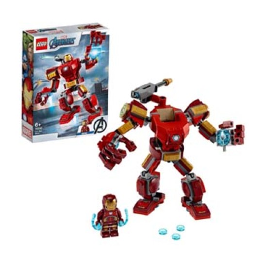 LEGO Super Heroes Marvel Avengers Iron Man Mech With Minifigure Pilot - 76140 LEGO Super Heroes Marvel Avengers Iron Man Mech With Minifigure Pilot - 76140