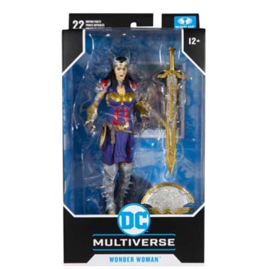 DC MULTIVERSE - WONDER WOMAN (DESIGNED BY TODD MCFARLANE) ACTION FIGURE BY MCFARLANE TOYS DC MULTIVERSE - WONDER WOMAN (DESIGNED BY TODD MCFARLANE) ACTION FIGURE BY MCFARLANE TOYS