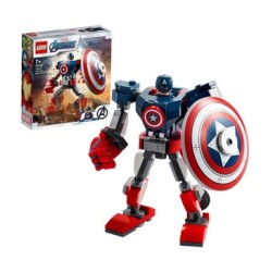 LEGO 76168 Marvel Avengers Captain America Mech Armour Set, Action Figure Toy for 7+ Years Old Boys and Girls LEGO 76168 Marvel Avengers Captain America Mech Armour Set, Action Figure Toy for 7+ Years Old Boys and Girls