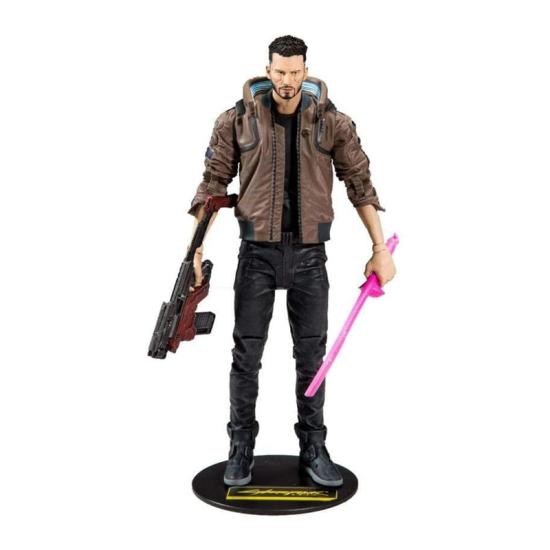 Toys 13502-2 Cyberpunk 2077 V Male V 2077-18cm Action Toys 13502-2 Cyberpunk 2077 V Male V 2077-18cm Action
