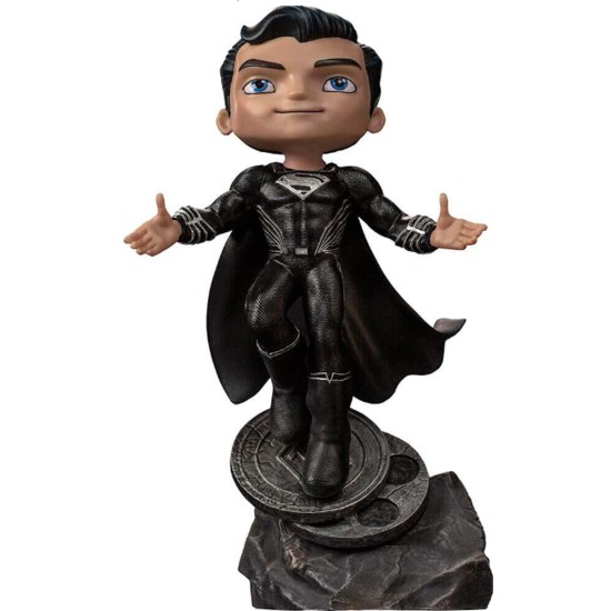 ZACK SNYDER`S JUSTICE LEAGUE - SUPERMAN BLACK MINICO STATUE BY IRON STUDIOS ZACK SNYDER`S JUSTICE LEAGUE - SUPERMAN BLACK MINICO STATUE BY IRON STUDIOS