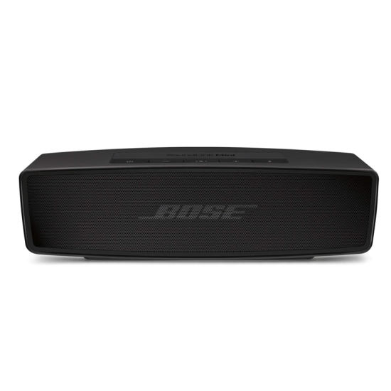 Bose Soundlink Mini Bluetooth Speaker II - Special Edition - Triple Black, USB