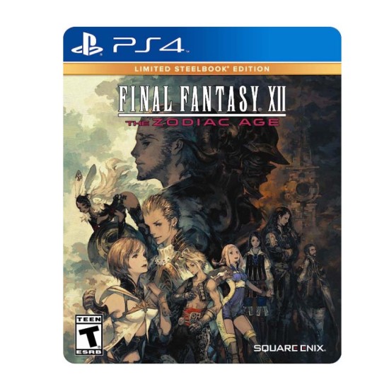 Final Fantasy XII The Zodiac Age Limited Steelbook Edition - PlayStation 4