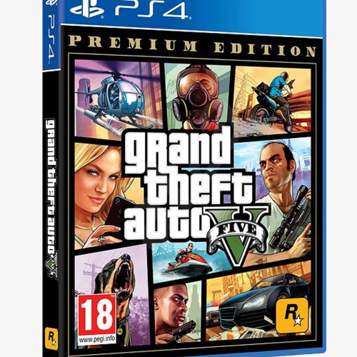 GTA V Premium -PS4 (Used)