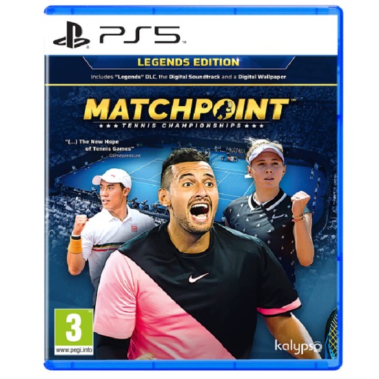 Matchpoint: Tennis Championships Legends Edition PS5