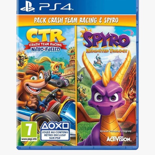 CTR (Crash Team Racing) & Spyro Reignited Trilogy -PS4	
