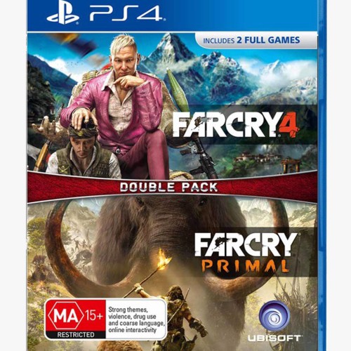 Far Cry 4 + Far Cry Primal -PS4