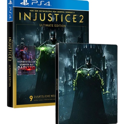 Injustice 2 Includes Darkseid Ultimate Edition & Steelbook - PS4 (Used)