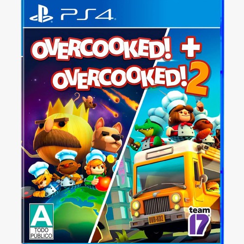Overcooked! + Overcooked! 2 - PS4