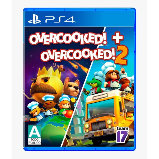 Overcooked! + Overcooked! 2 - PS4