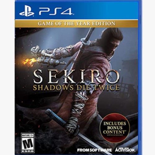 Sekiro Shadows Die Twice Game Of Year Edition- PS4