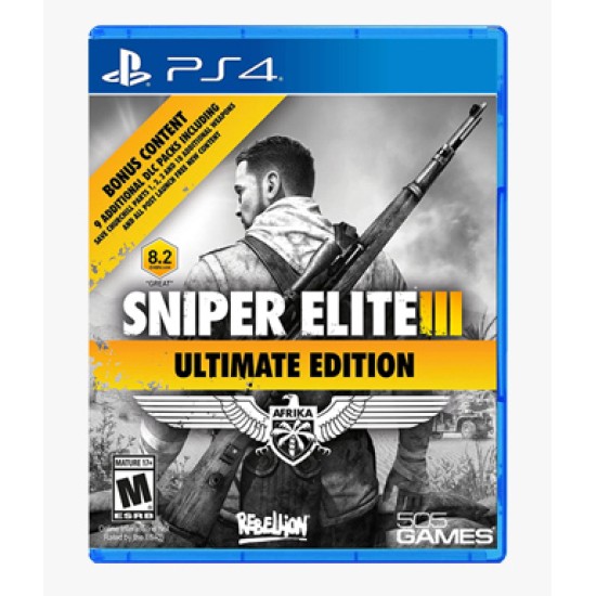 Sniper Elite 3: (Ultimate Edition) - PS4 Sniper Elite 3: (Ultimate Edition) - PS4