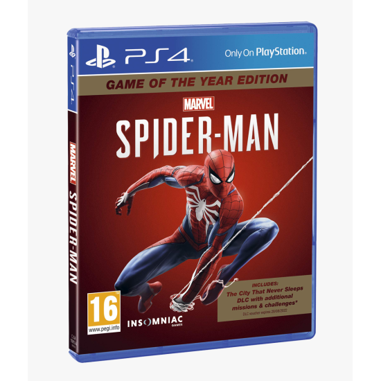 Marvel SPIDER-MAN GOTY - PS4 Marvel SPIDER-MAN GOTY - PS4