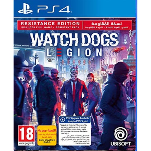 WATCH DOGS LEGION Resistance Edition - PS4 (Used)